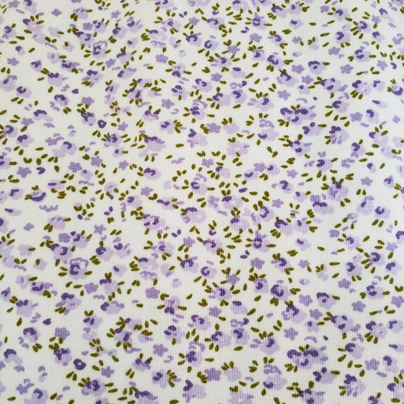 RARE Brandy Melville Purple Floral Belle Tank - Picture 3 of 4